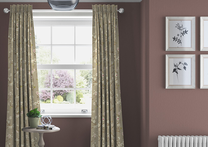 Emi, Mulberry - Made to Measure Curtains - Image 3